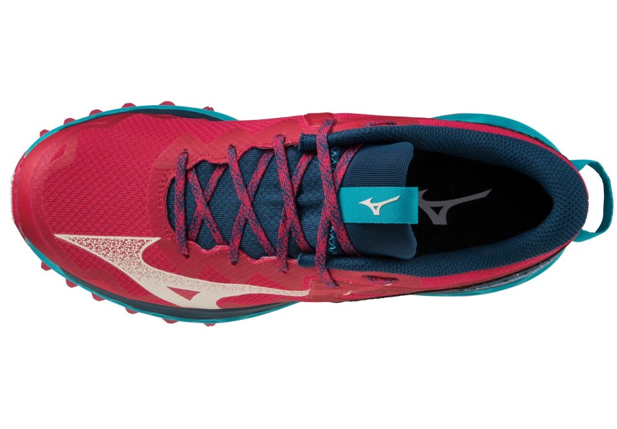 Laufschuhe | Mizuno Mizuno Wave Mujin 9 Schuhe Damen Rot/Blau