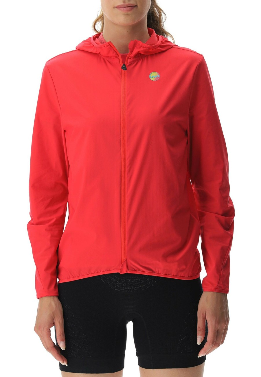 Laufbekleidung | UYN Uyn Masterwind Laufjacke Damen Rot