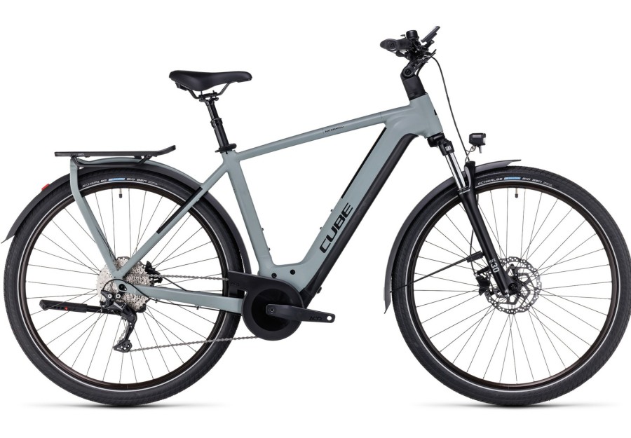 E-Bikes Trekking | Cube Cube Kathmandu Hybrid One 750 Grau