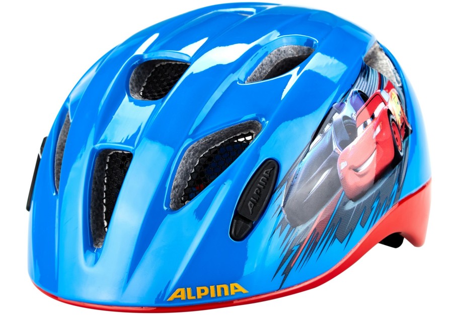 Kinderhelme | Alpina Alpina Ximo Disney Helm Kinder Blau/Rot