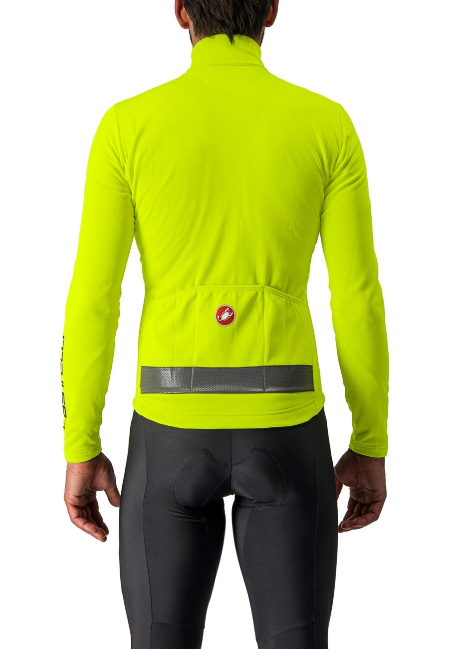 Rennrad Trikots | Castelli Castelli Puro 3 Trikot Fz Herren Gelb