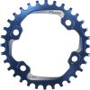 Antrieb | FUNN Funn Solo Narrow Wide Kettenblatt 32Z 11-Fach 4-Arm 96Bcd For Xtr M9000/M9020/Xt M8000 Blau