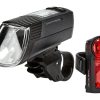 Beleuchtung | Trelock Trelock Ls 660 I-Go Vision Lite + Ls 740 Vector Signal Beleuchtungsset