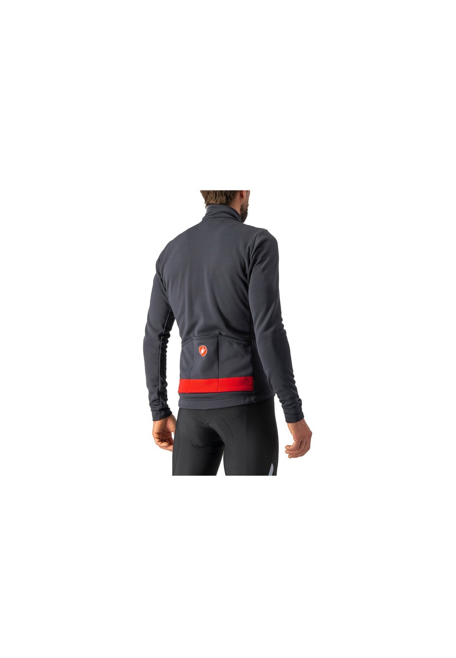 Trikots Langarm | Castelli Castelli Puro 3 Trikot Fz Herren Grau