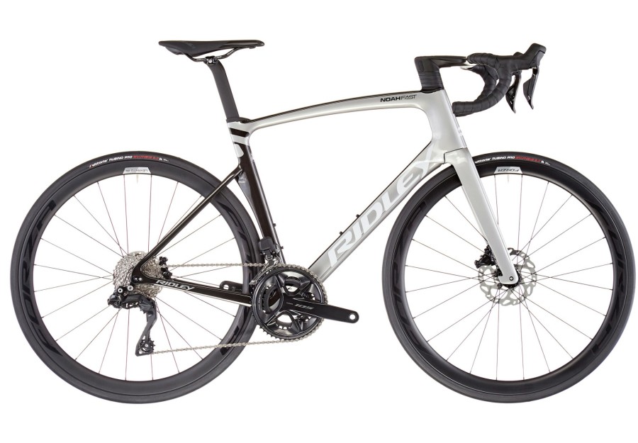 Aero Rennrader | Ridley Bikes Ridley Bikes Noah Fast Disc 105 Di2 Grau