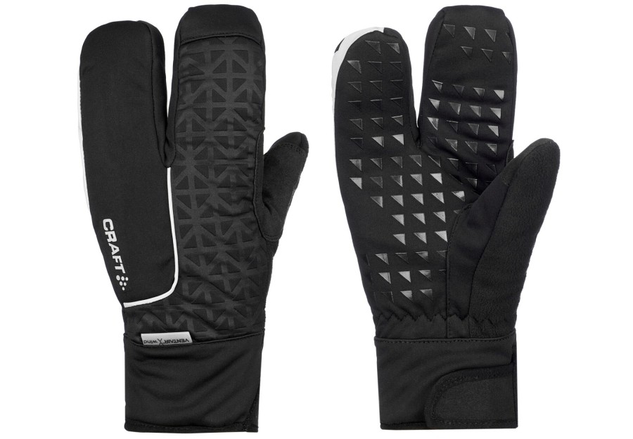 Handschuhe | Craft Craft Siberian 2.0 Split Finger Handschuhe Schwarz