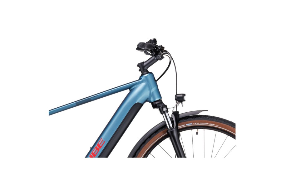 E-Bikes Trekking | Cube Cube Nuride Hybrid Performance 500 Allroad Blau