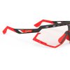 Triathlon Zubehor | Rudy Project Rudy Project Defender Brille Schwarz/Rot