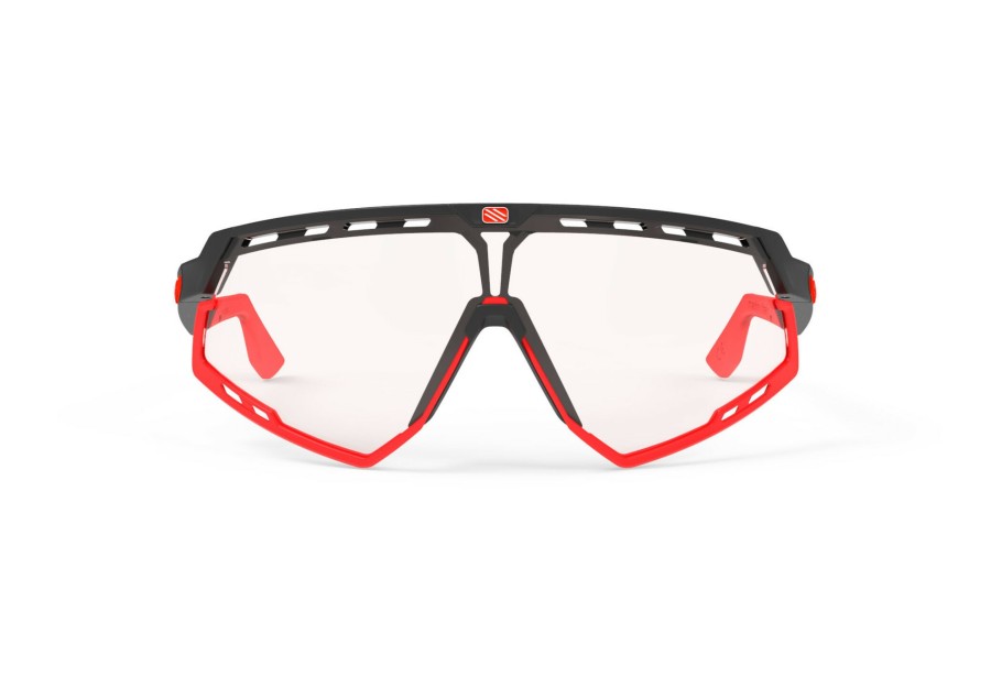 Triathlon Zubehor | Rudy Project Rudy Project Defender Brille Schwarz/Rot