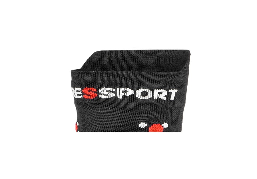 Socken | Compressport Compressport Pro Racing V4.0 Fahrradsocken Schwarz/Rot