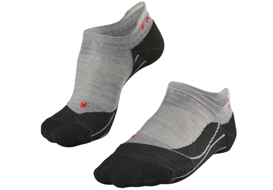 Socken | Falke Falke Tk5 Invisible Trekkingsocken Damen Grau/Schwarz