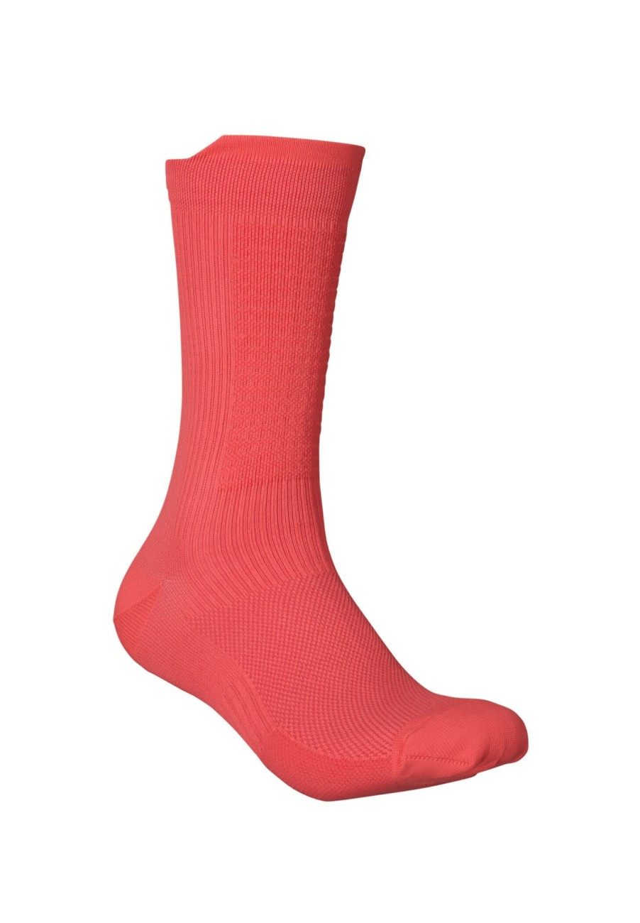 Socken | POC Poc Lithe Mtb Mid-Cut Socken Rot