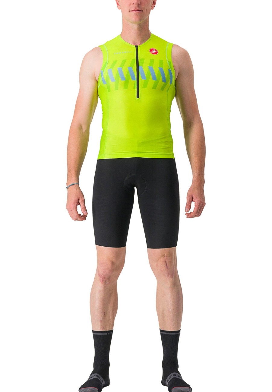 Laufbekleidung | Castelli Castelli Premio Tri Speed Shorts Herren Schwarz