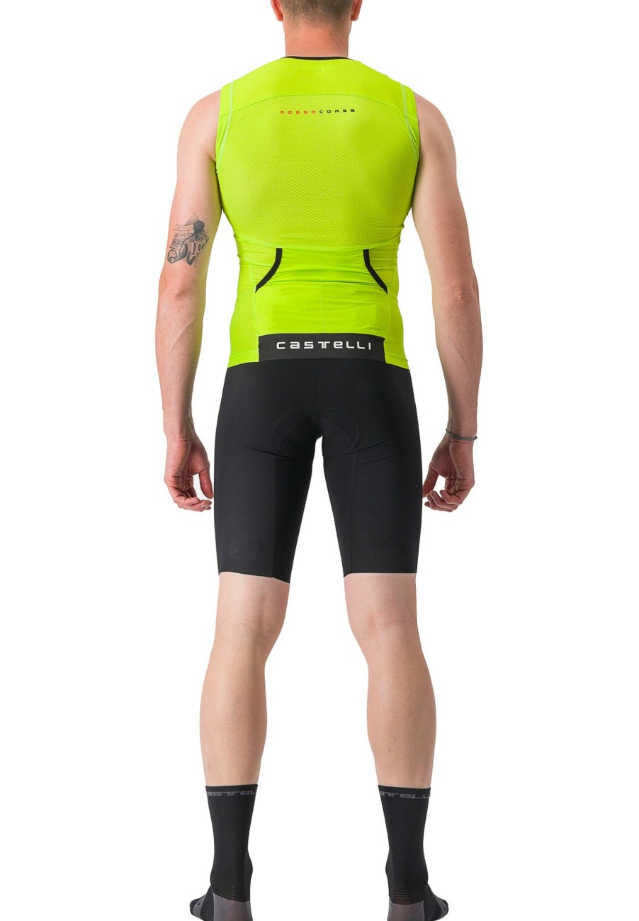 Laufbekleidung | Castelli Castelli Premio Tri Speed Shorts Herren Schwarz