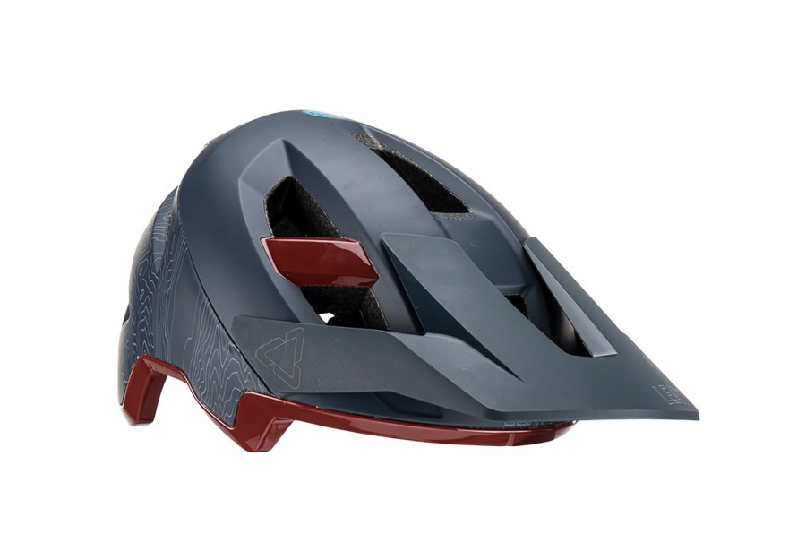 Enduro Helme | Leatt Leatt Mtb All Mountain 3.0 Helm Blau/Rot