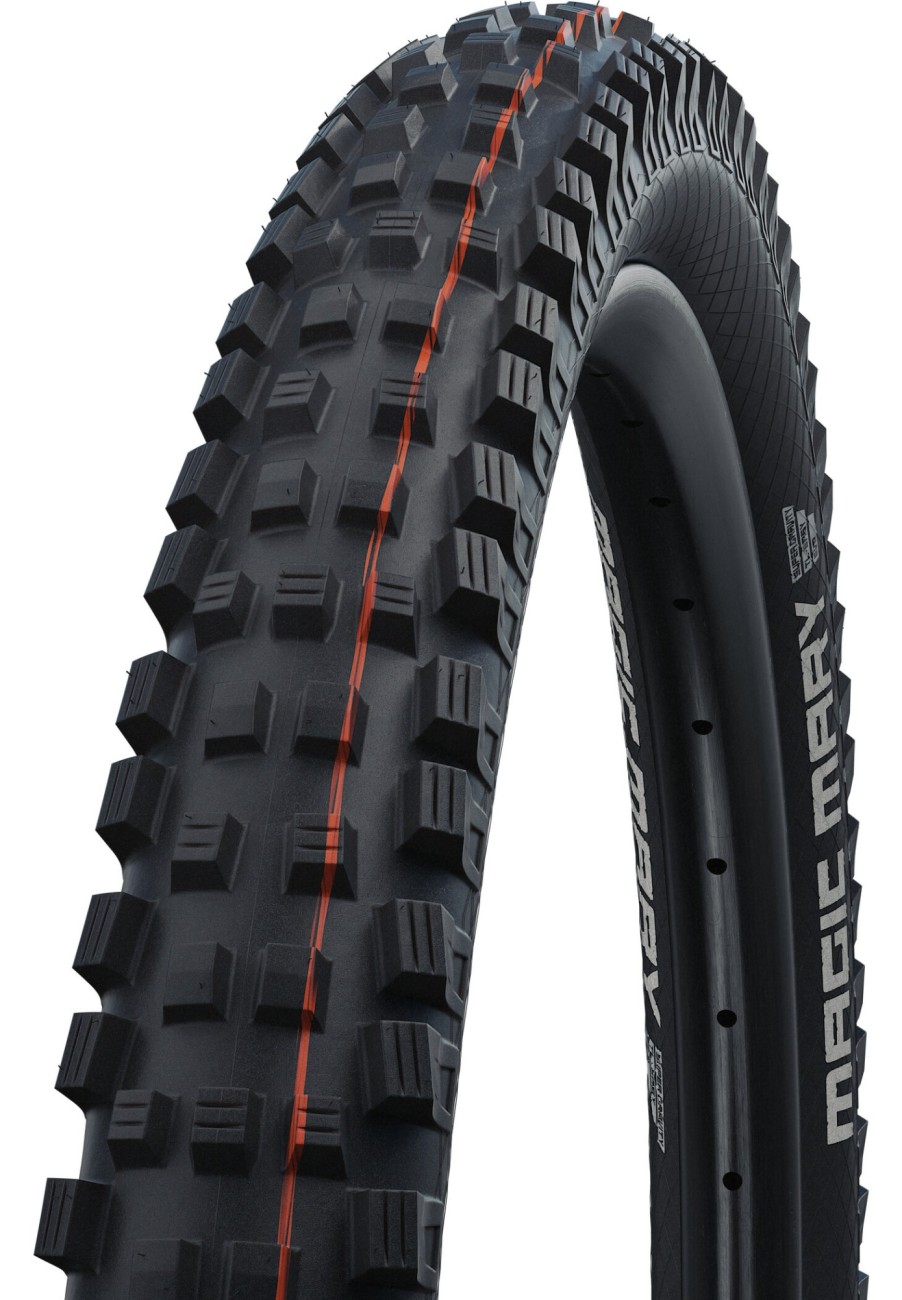 Reifen | SCHWALBE Schwalbe Magic Mary Super Trail Evolution Faltreifen 27.5X2.40" Tle E-50 Addix Soft Schwarz