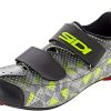 Rennradschuhe | Sidi Sidi T-5 Air Carbon Schuhe Herren Grau/Gelb