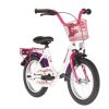 Kinderrader | Vermont Vermont Girly 14" Madchen Weis/Pink