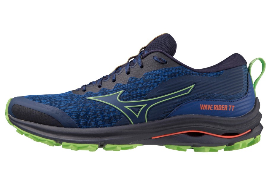 Laufschuhe | Mizuno Mizuno Wave Rider Tt Schuhe Herren Blau