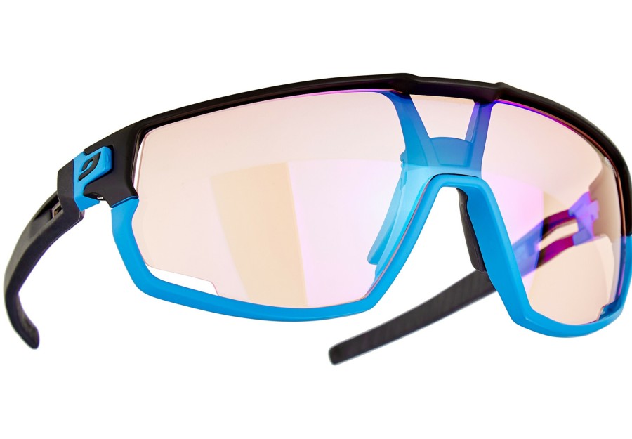 Triathlon Zubehor | Julbo Julbo Rush Reactiv Performance 1-3 Hc Sonnenbrille Blau/Schwarz