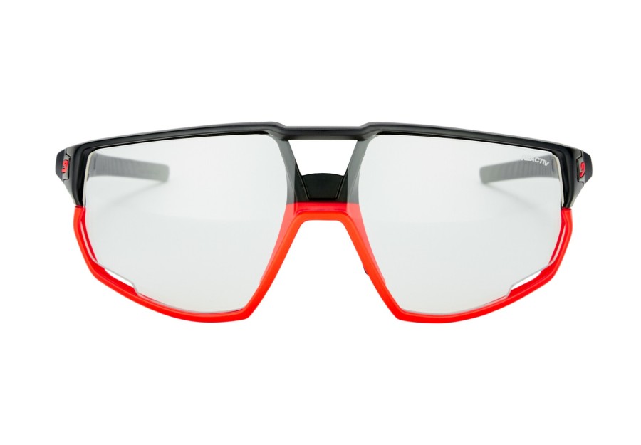 Triathlon Zubehor | Julbo Julbo Rush Reactiv Performance 0/3 Sonnenbrille Schwarz/Rot