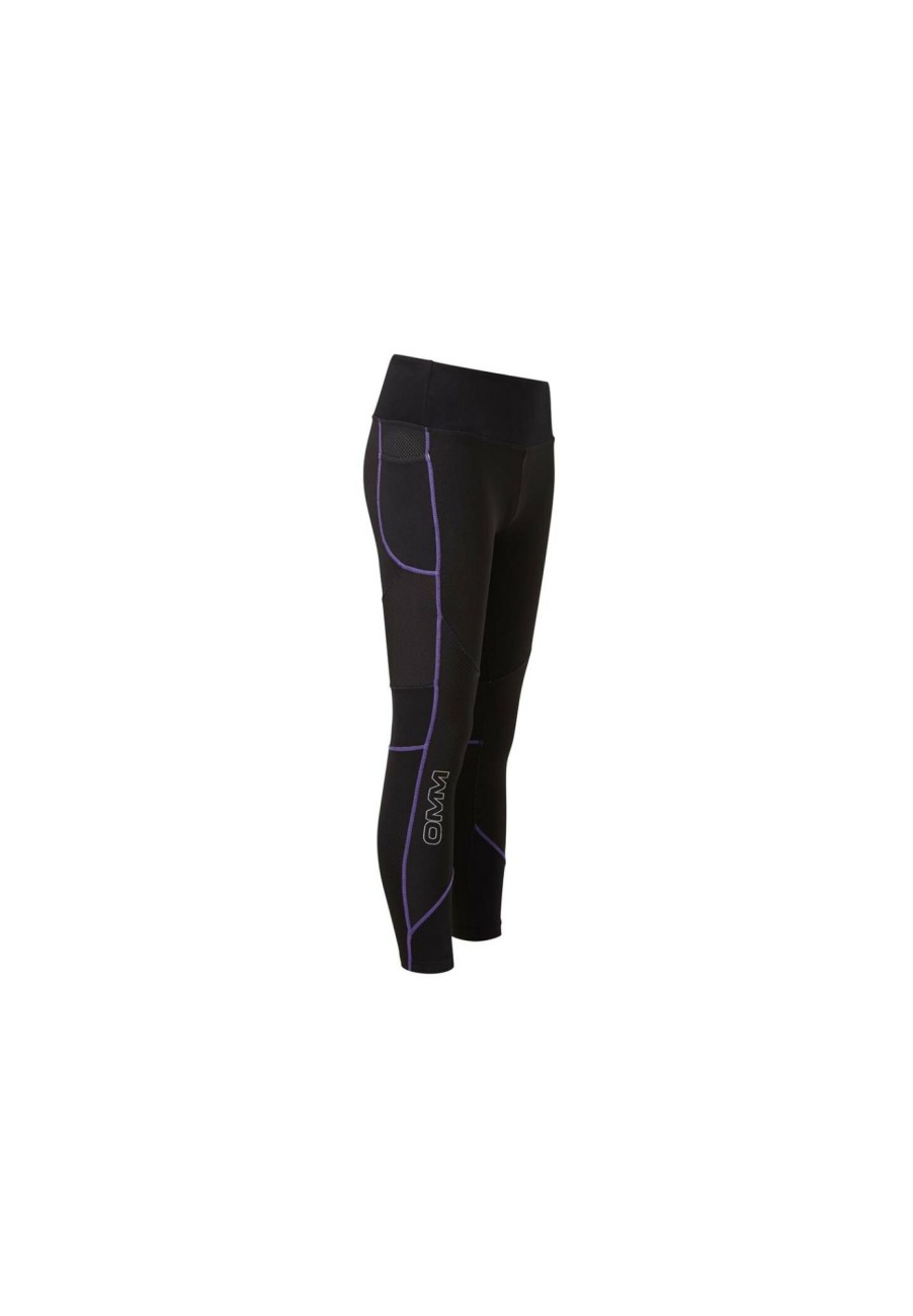 Laufbekleidung | OMM Omm Flash Wintertights Damen Schwarz