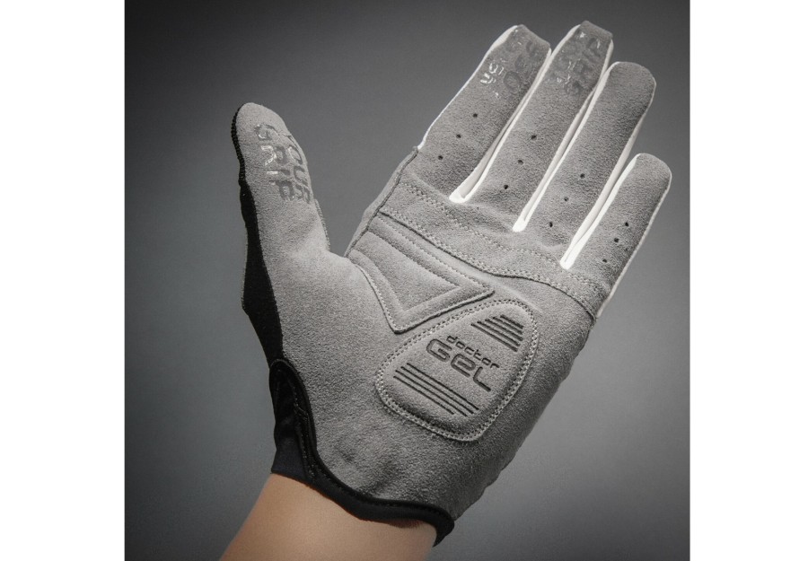 Handschuhe | GripGrab Gripgrab Shark Gepolsterte Vollfinger-Handschuhe Damen Grau