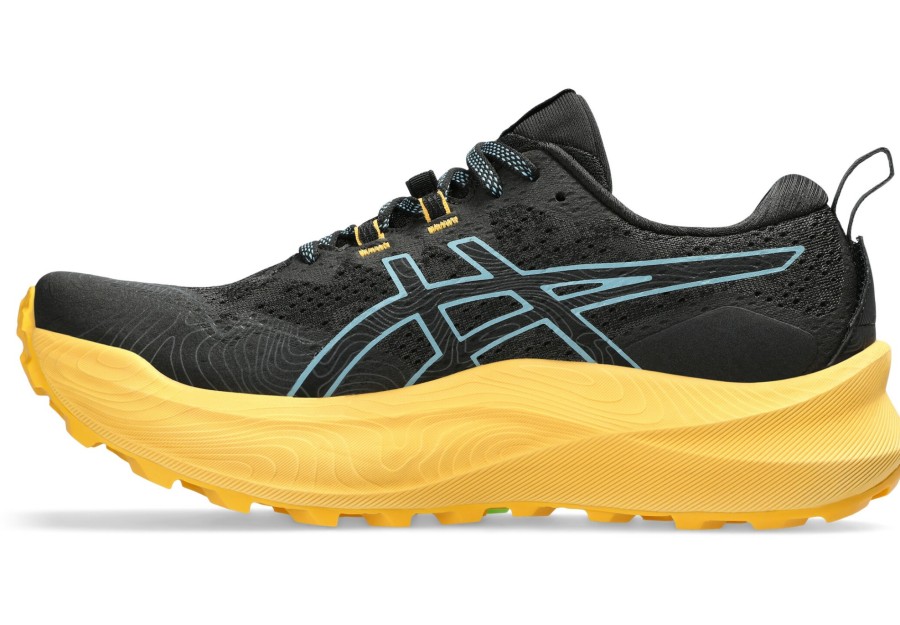 Laufschuhe | asics Asics Trabuco Max 2 Schuhe Herren Schwarz/Gelb