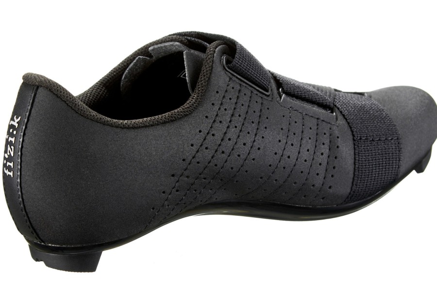 Rennradschuhe | Fizik Fizik Tempo R5 Powerstrap Fahrradschuhe Schwarz