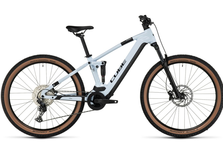 E-Mountainbikes | Cube Cube Stereo Hybrid 120 Pro 625 Weis